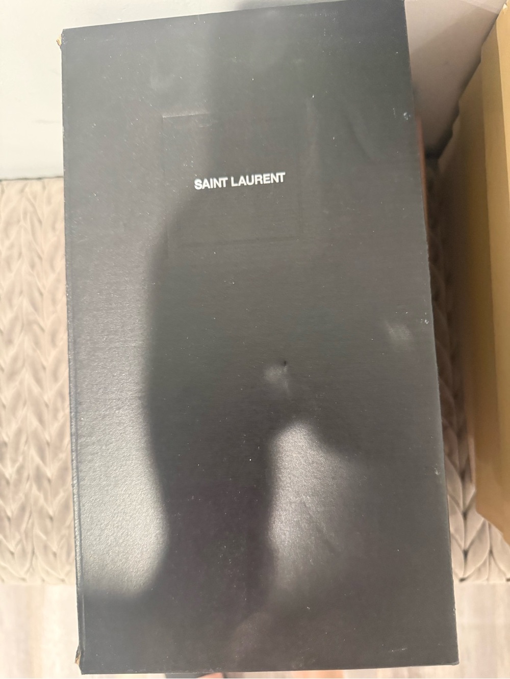 Saint Laurent Black Box with White Logo